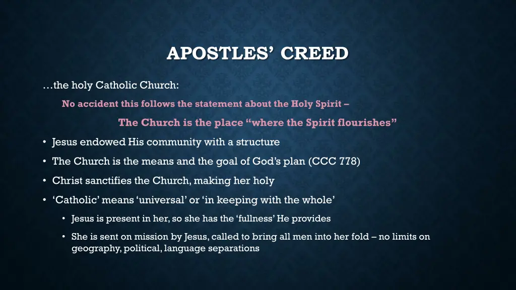 apostles creed 10