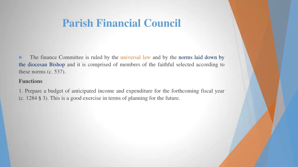 parish financial council 1