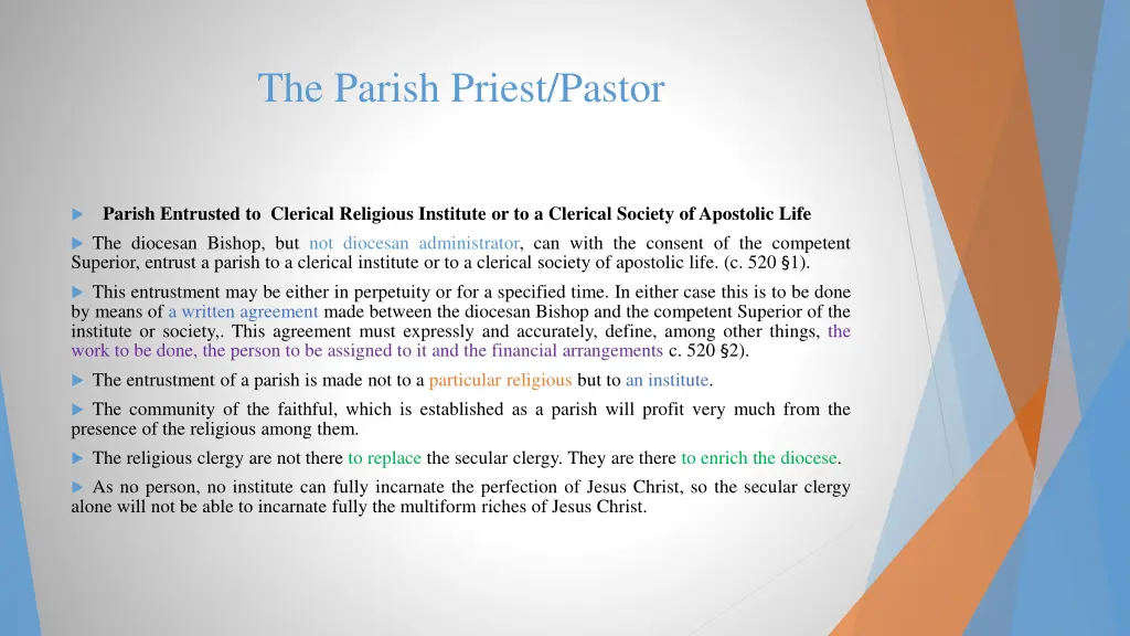 the parish priest pastor 3