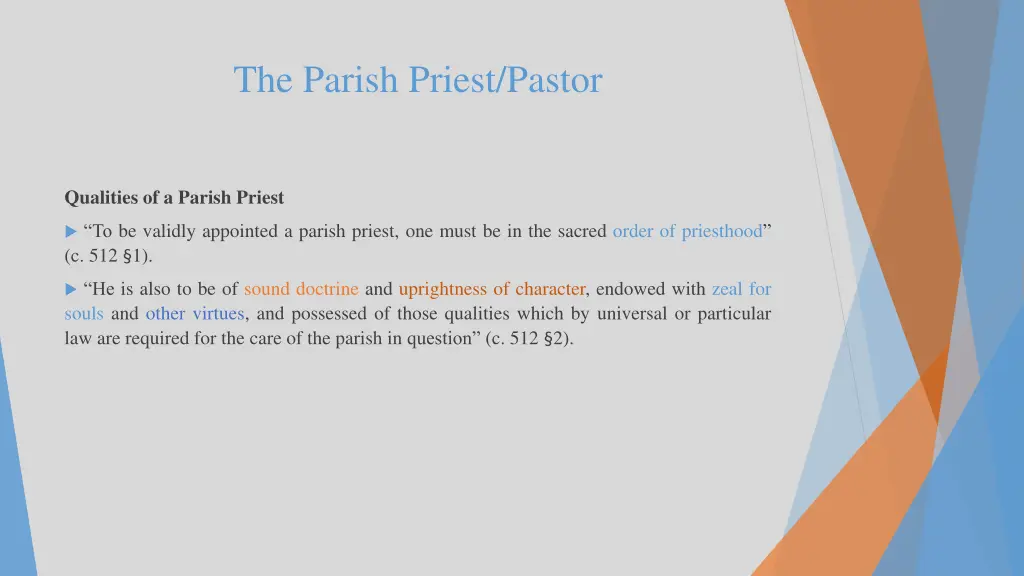 the parish priest pastor 4