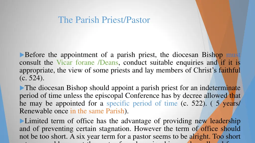 the parish priest pastor 6