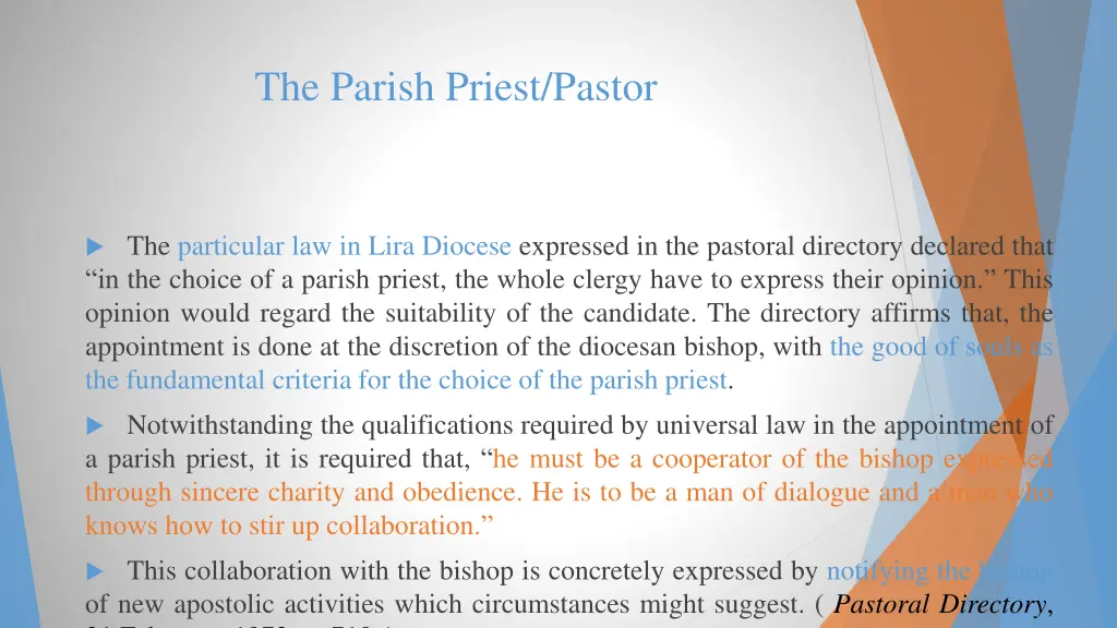 the parish priest pastor 7