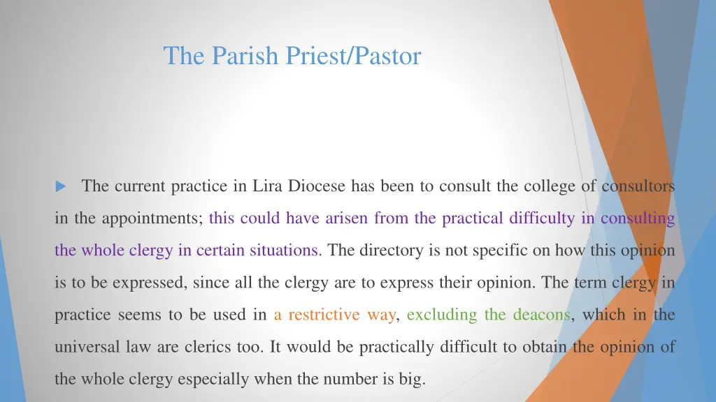 the parish priest pastor 8