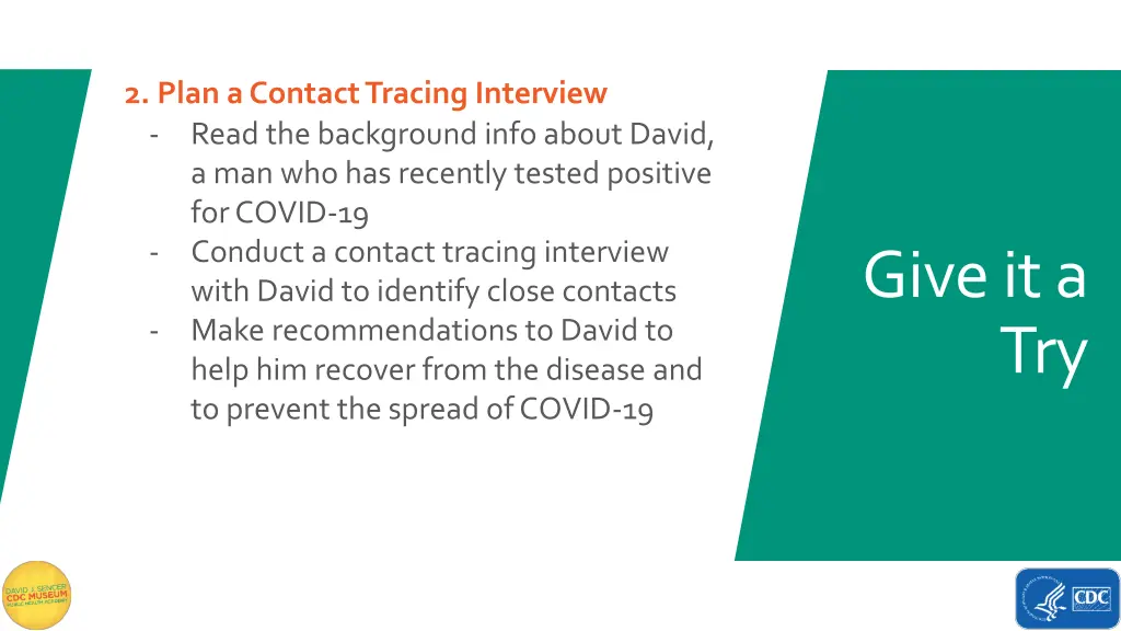 2 plan a contact tracing interview read