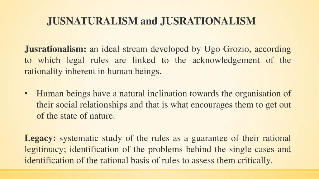 jusnaturalism and jusrationalism 1