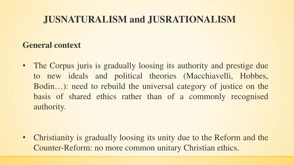 jusnaturalism and jusrationalism 2