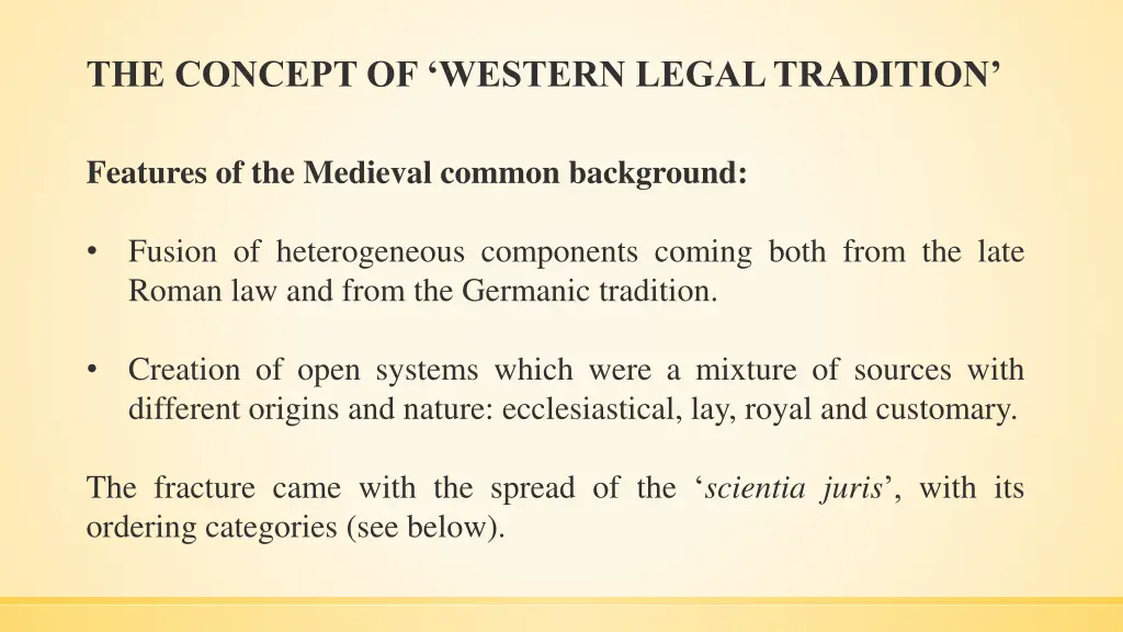 the concept of western legal tradition 2