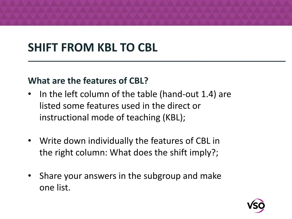 shift from kbl to cbl