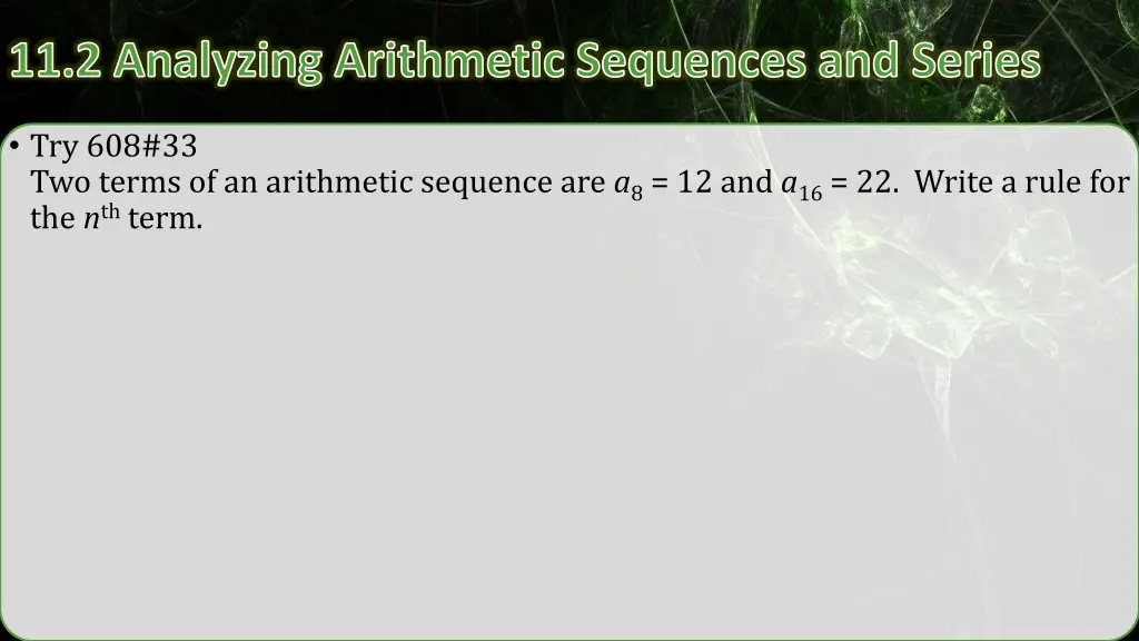 11 2 analyzing arithmetic sequences and series 6