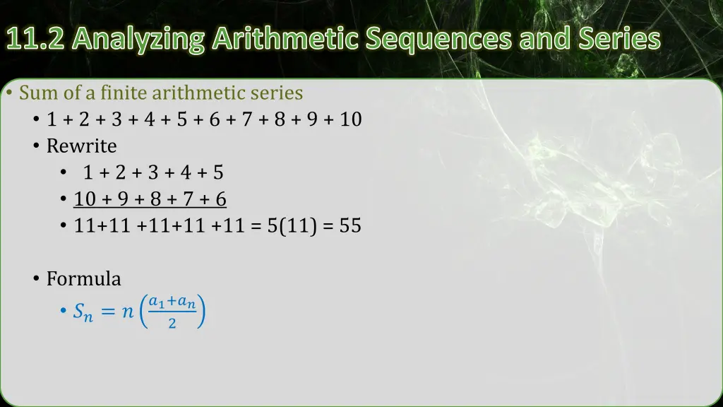 11 2 analyzing arithmetic sequences and series 7