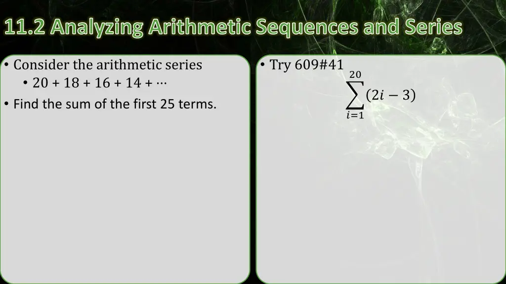 11 2 analyzing arithmetic sequences and series 8