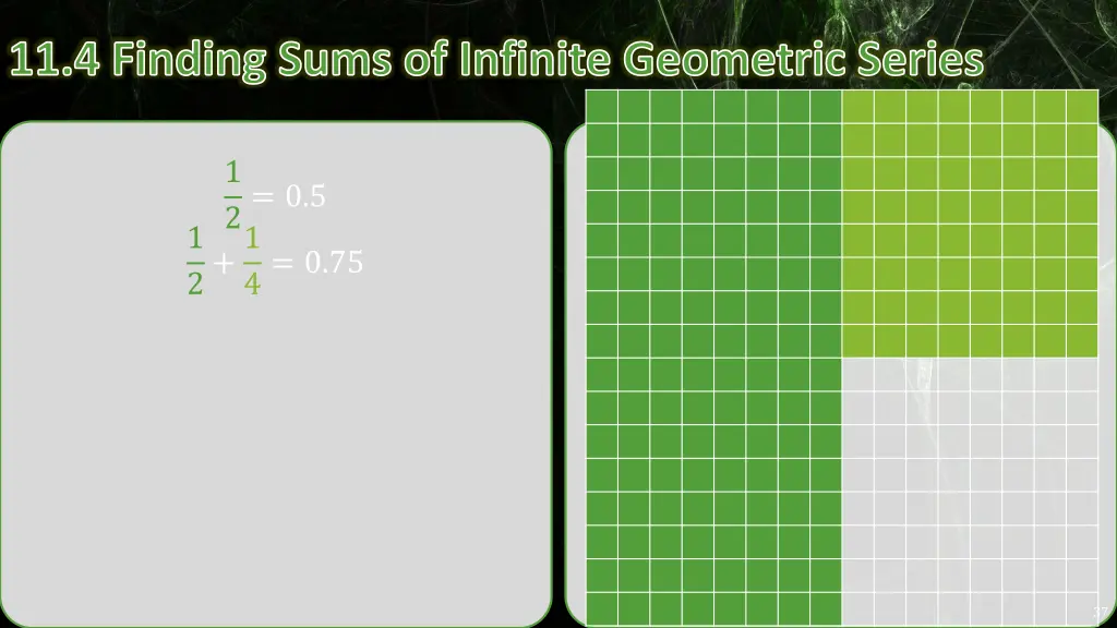 11 4 finding sums of infinite geometric series 3