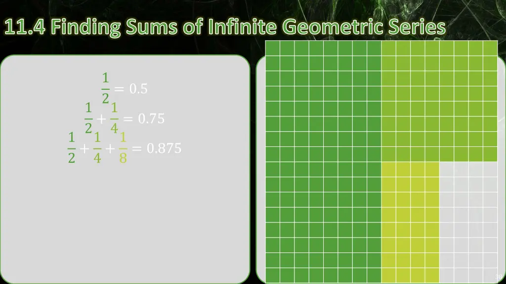 11 4 finding sums of infinite geometric series 4