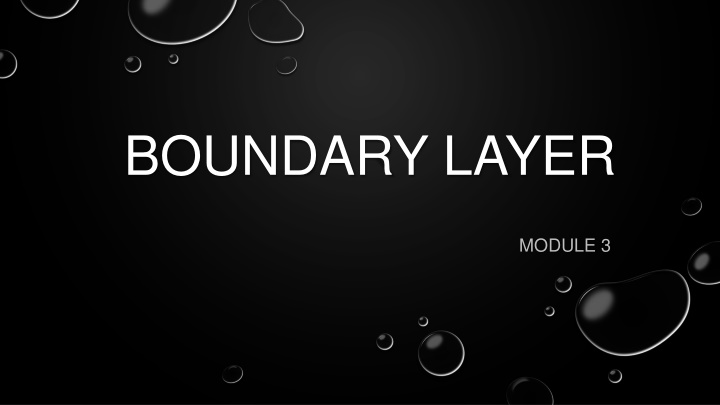 boundary layer