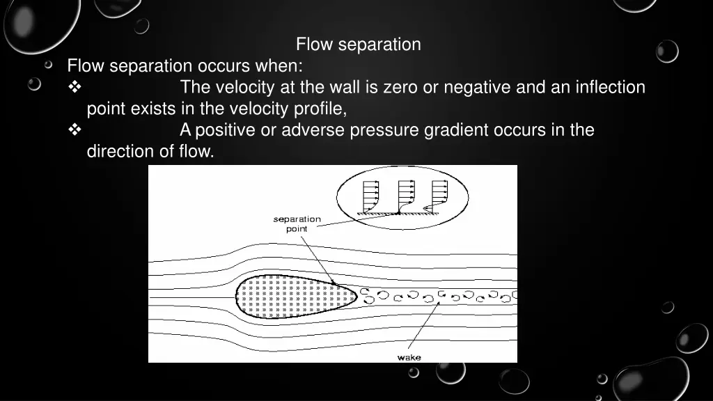 flow separation