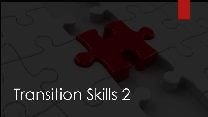 transition skills 2