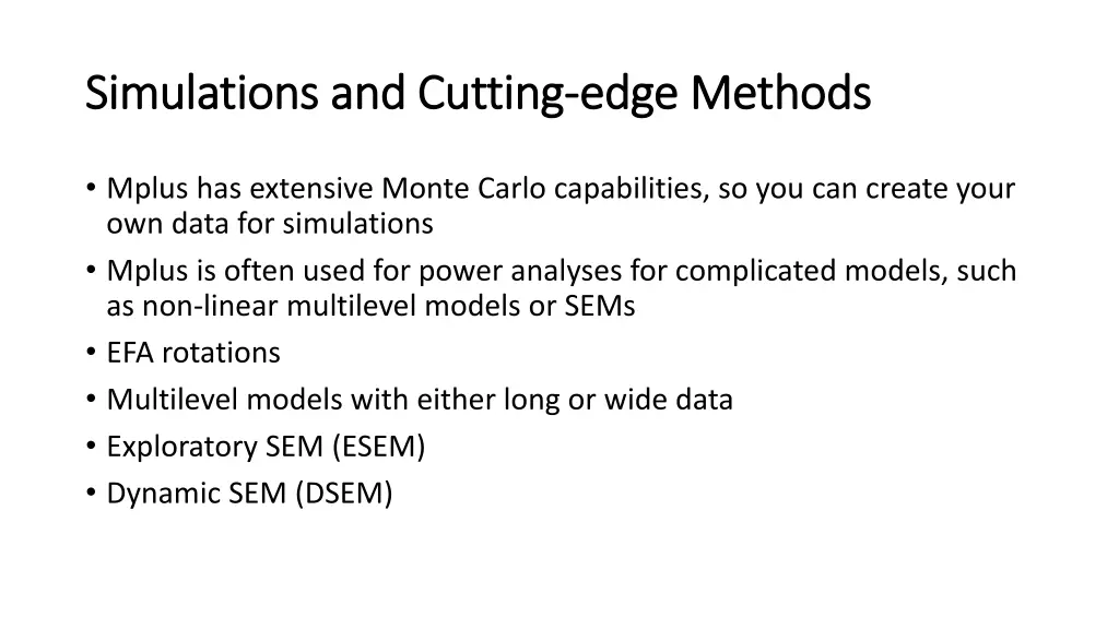 simulations and cutting simulations and cutting