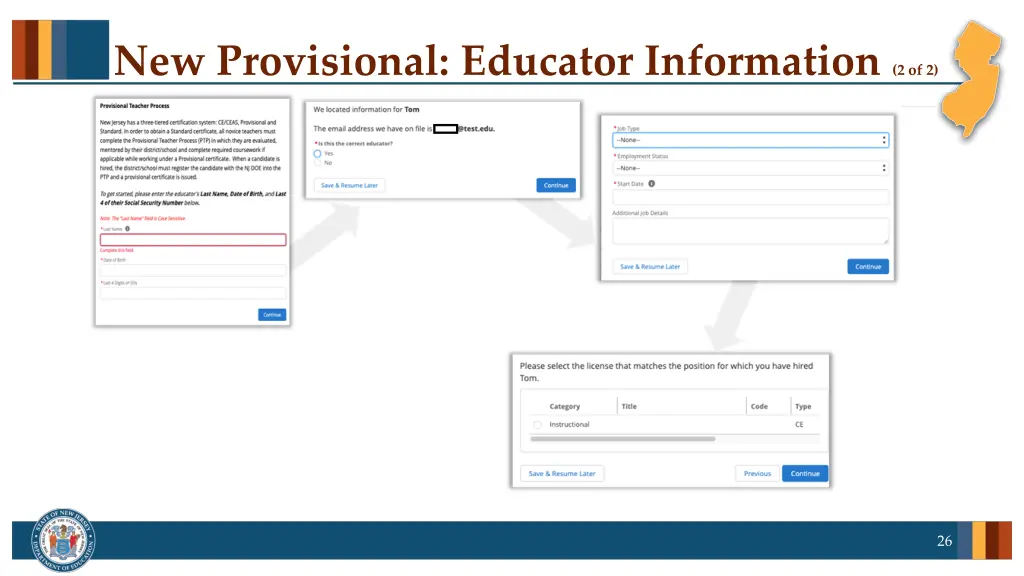 new provisional educator information 2 of 2