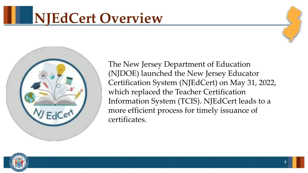 njedcert overview