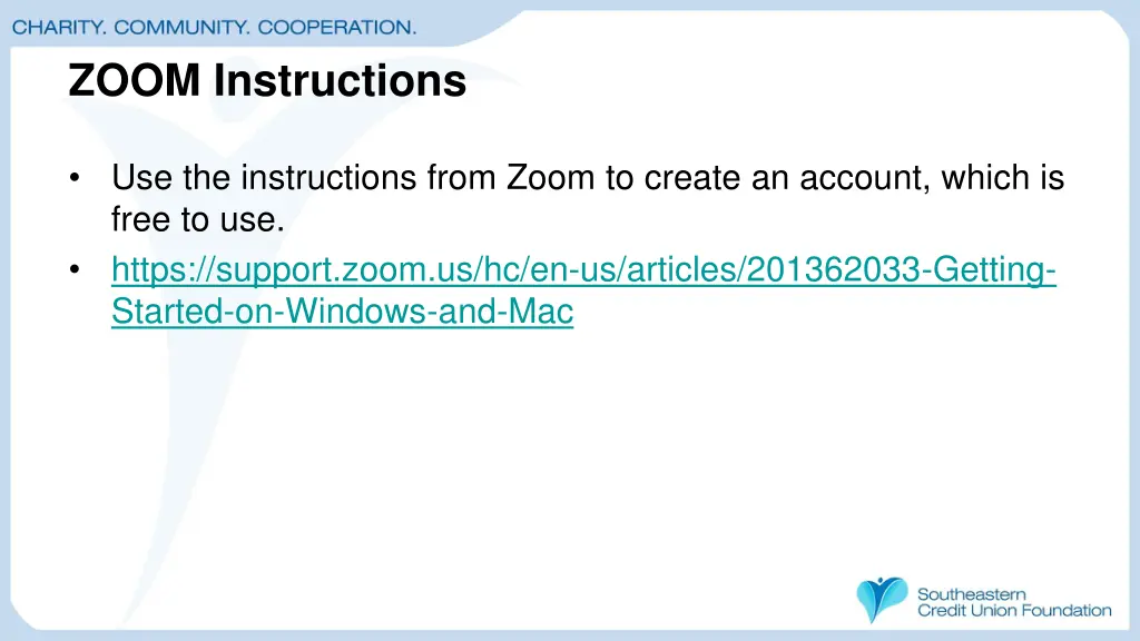 zoom instructions