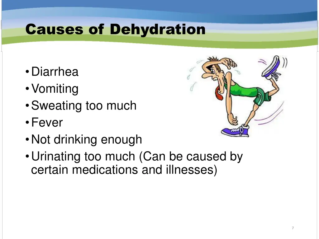 causes of dehydration