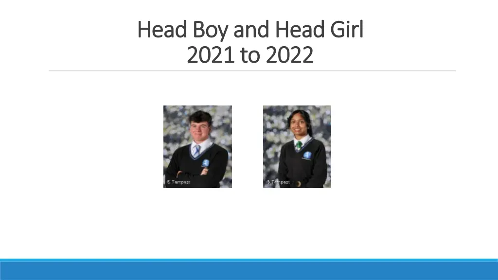 head boy and head girl head boy and head girl