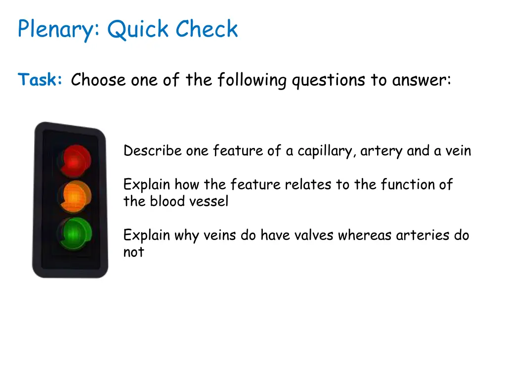 plenary quick check