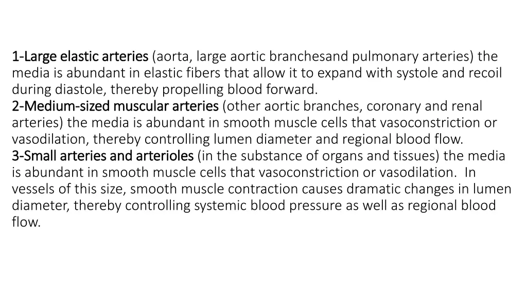 1 1 large elastic arteries large elastic arteries