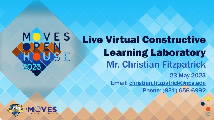 live virtual constructive learning laboratory