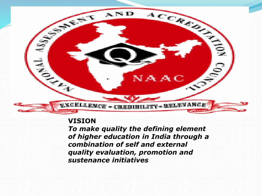 vision to make quality the defining element