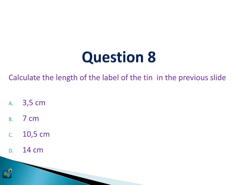 calculate the length of the label