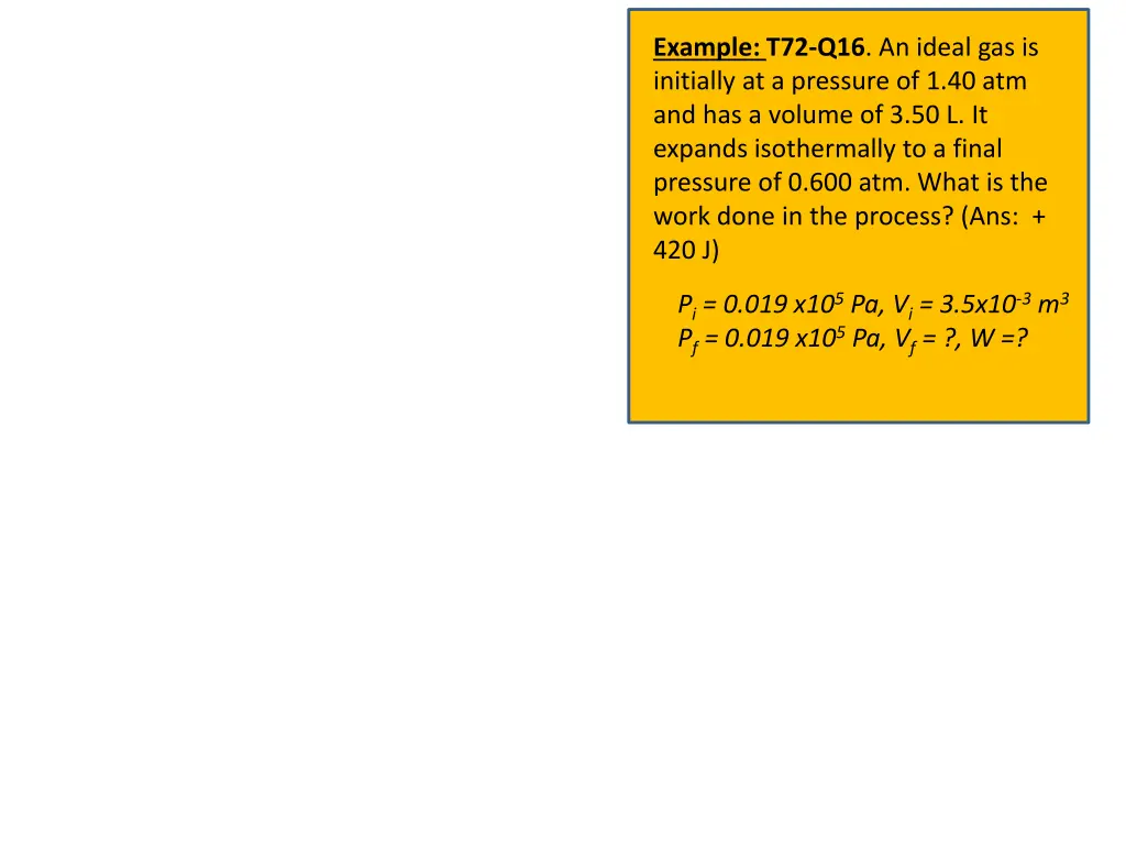 example t72 q16 an ideal gas is initially