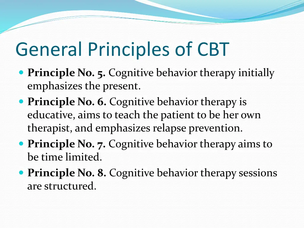 general principles of cbt 2