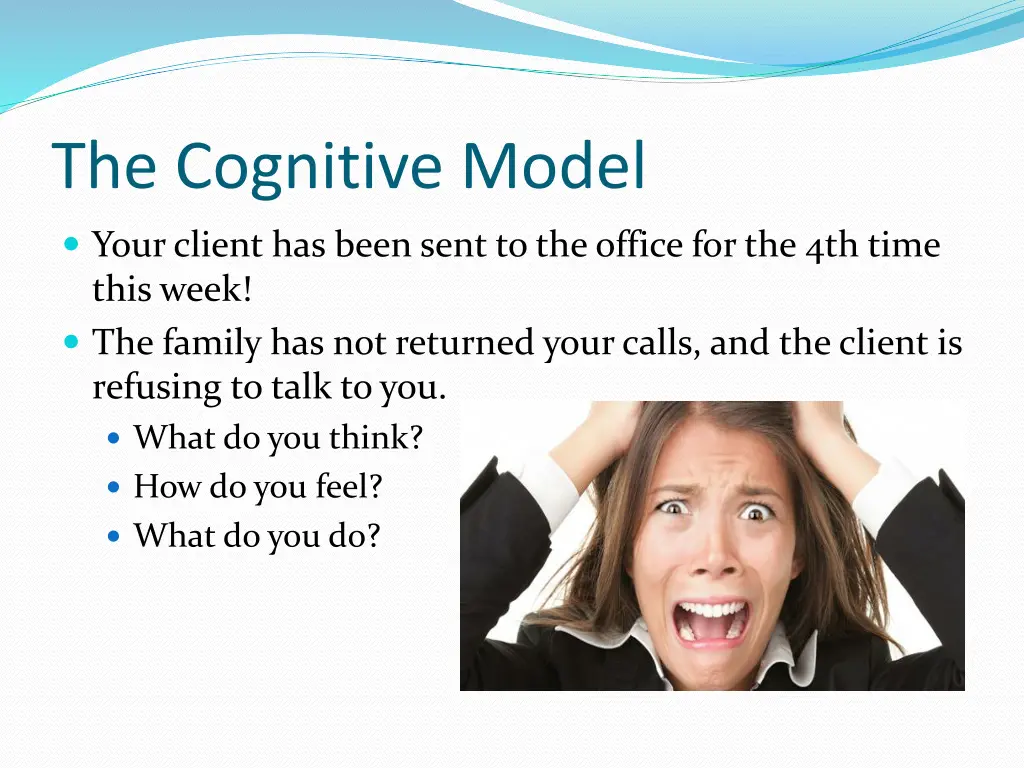 the cognitive model 1