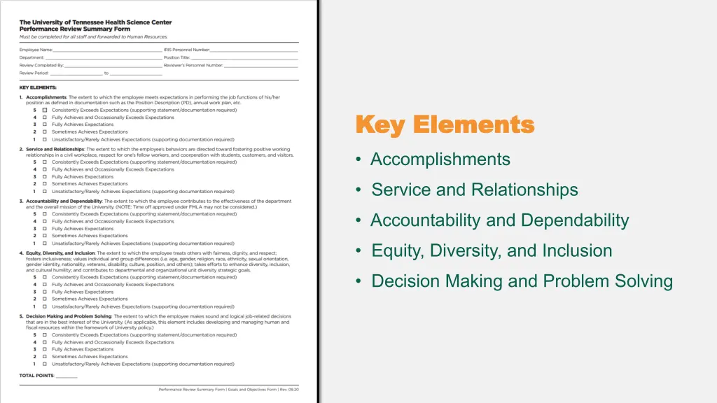 key elements key elements