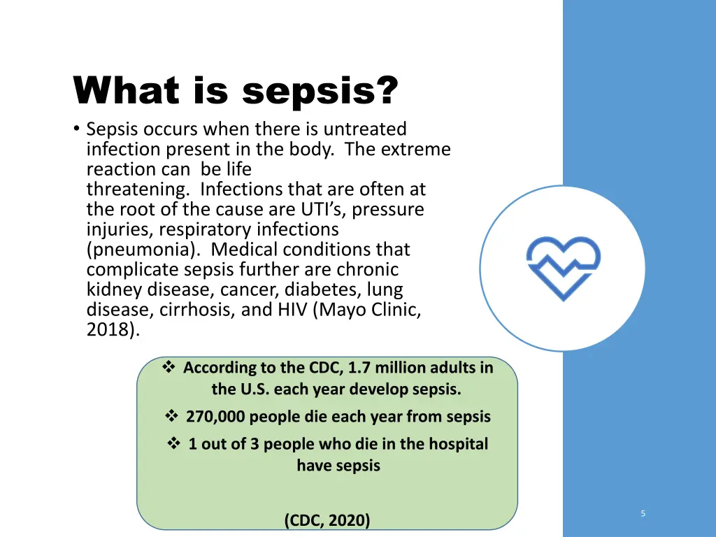 what is sepsis sepsis occurs when there