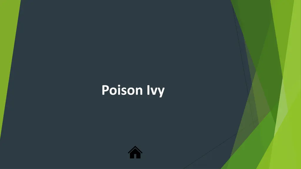 poison ivy