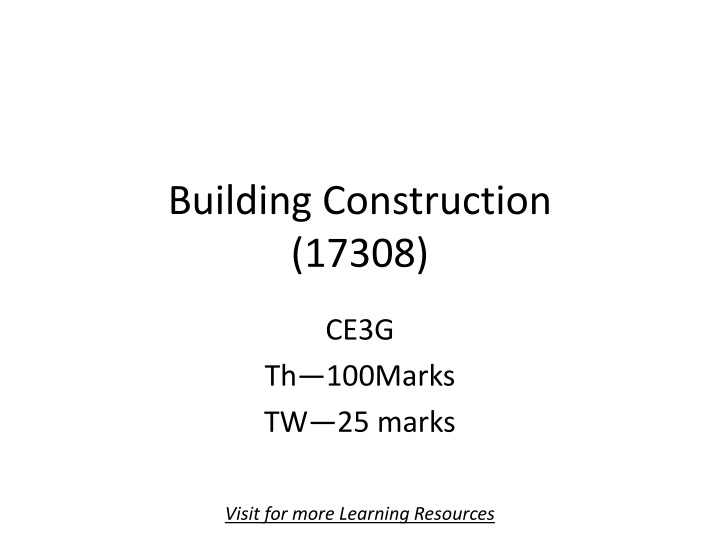 building construction 17308