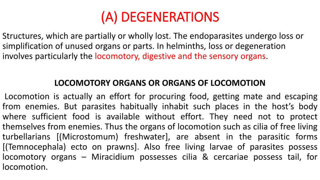 a degenerations a degenerations