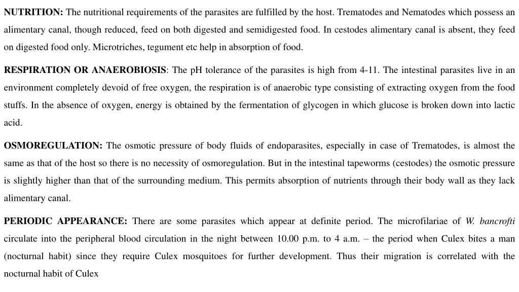 nutrition the nutritional requirements