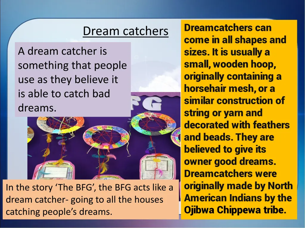 dreamcatchers can come in all shapes and sizes