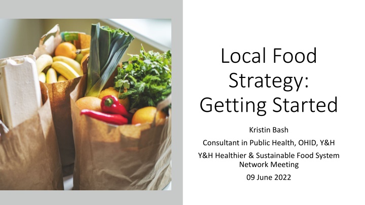 local food strategy getting started