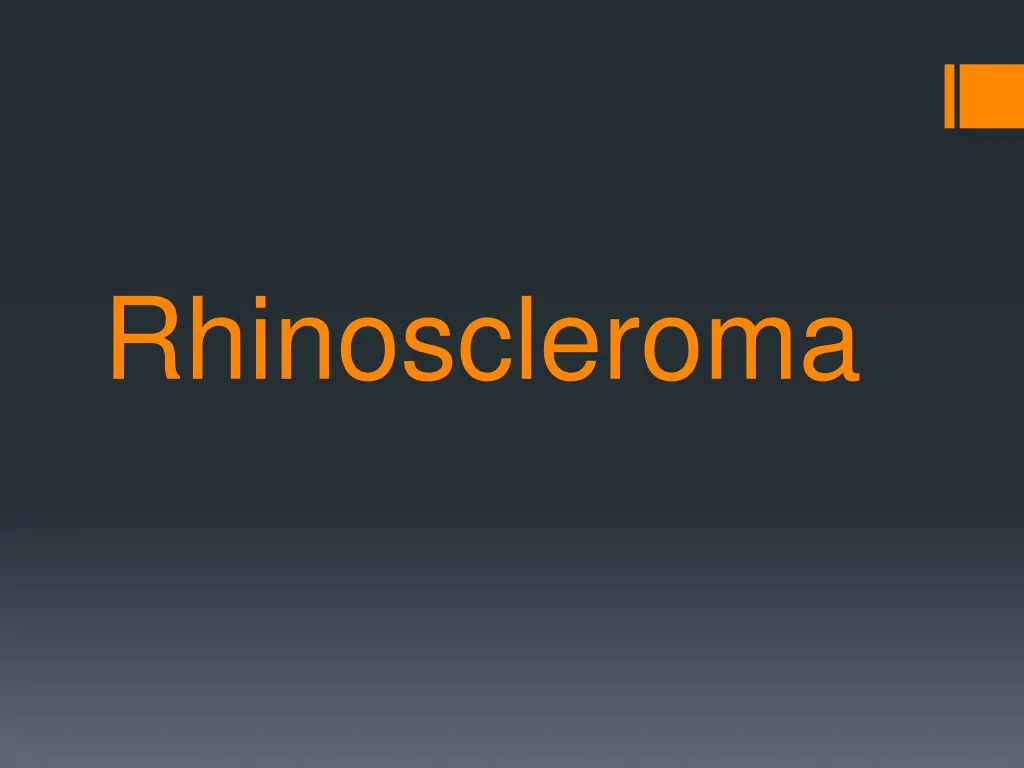 rhinoscleroma