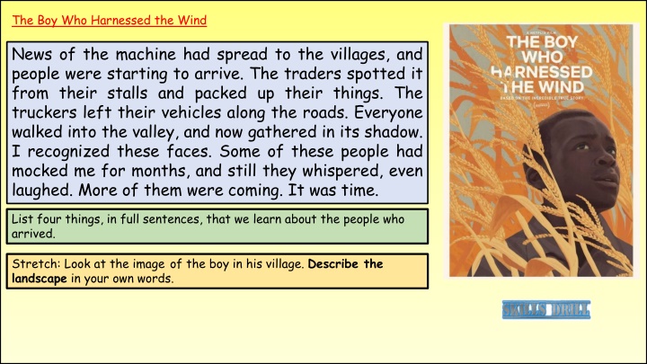 the boy who harnessed the wind