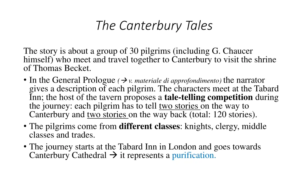 the canterbury tales