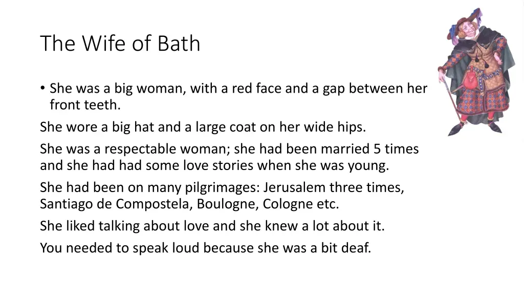 the wife of bath