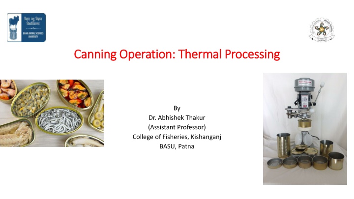 canning operation thermal processing canning