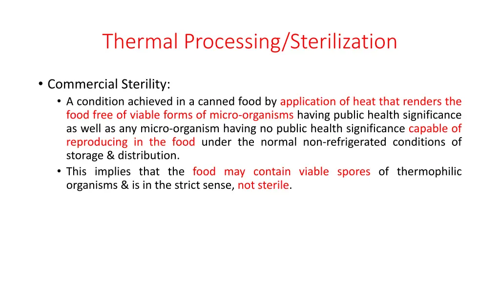 thermal processing sterilization 2