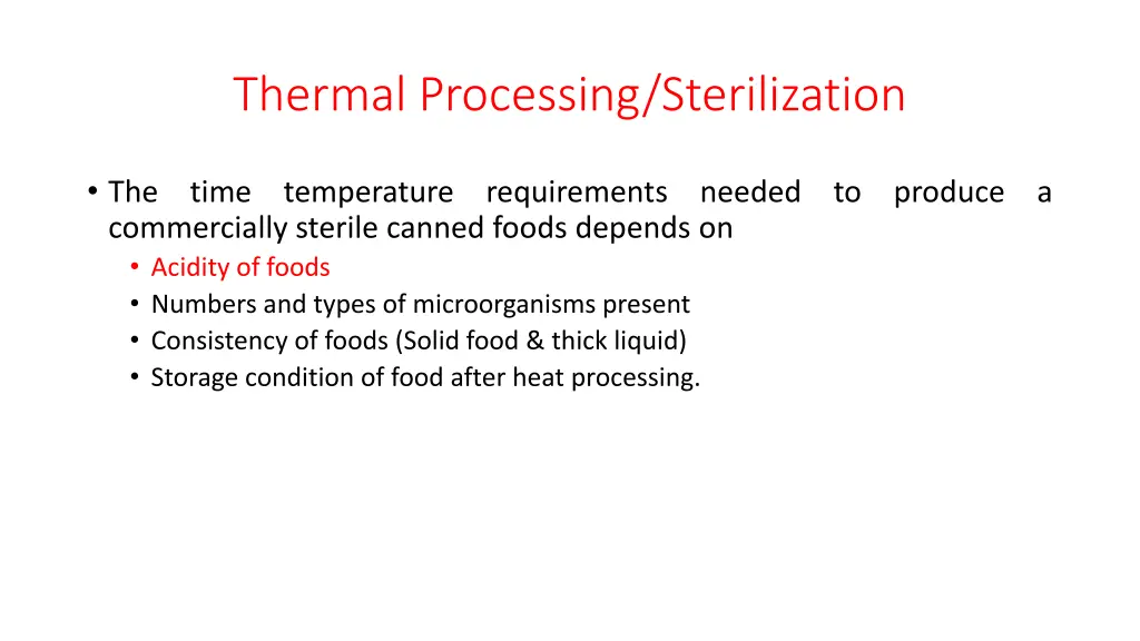 thermal processing sterilization 5