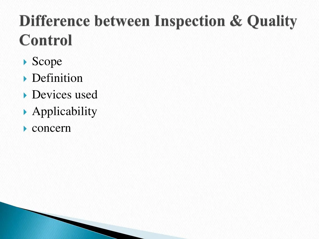 scope definition devices used applicability